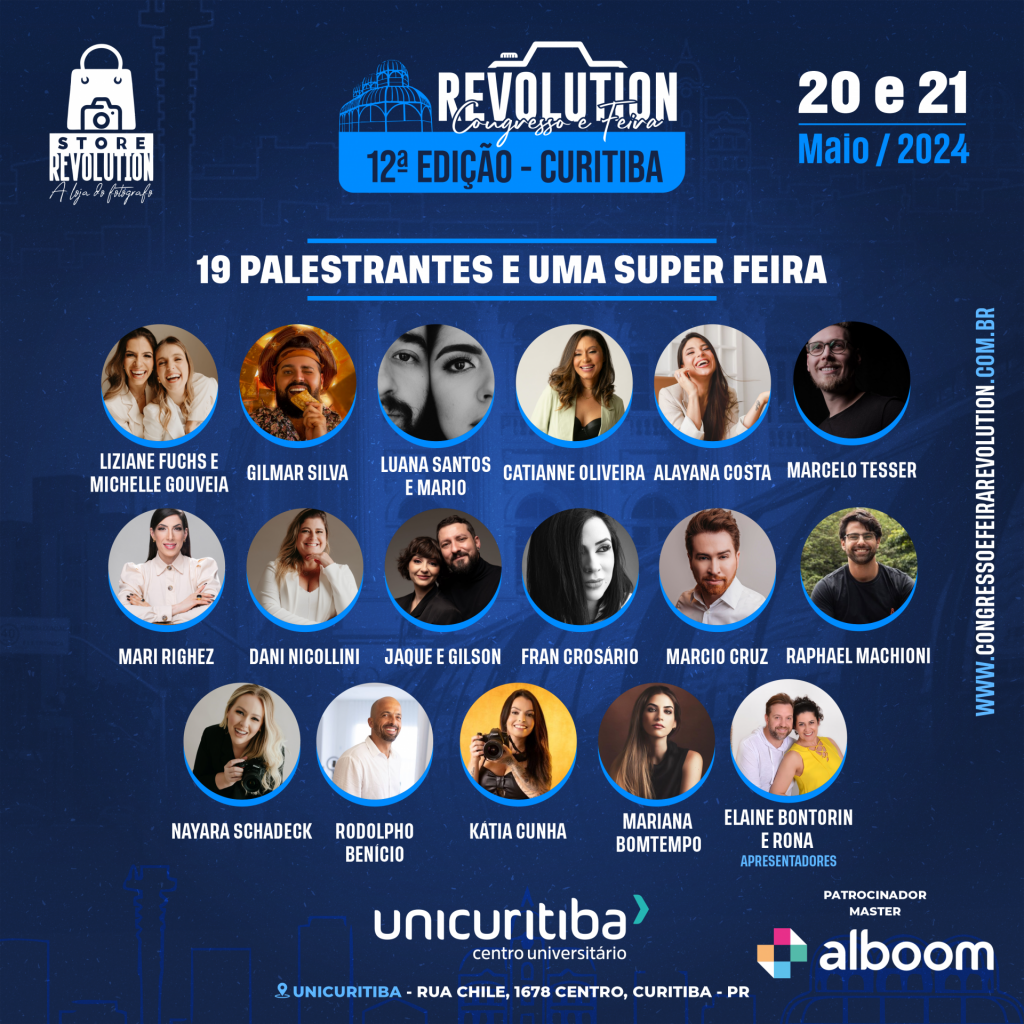 ÚLTIMO DIA DE INSCRIÇÕES! ÚLTIMAS VAGAS, Revolution Curitiba 20 E 21 de